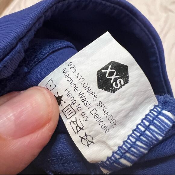 Honeycut Twister Leggings Purple and Black size XXS - Picture 8 of 11